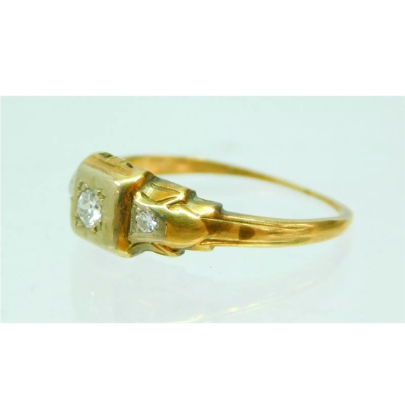 Estate Diamond ring. - Picture 4 of 8